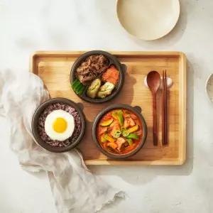 [본도시락] 밥도둑 집밥찌개 고추장 애호박찌개 정식