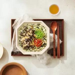 [본도시락] 간편 한끼 울릉도 나물 버섯영양밥