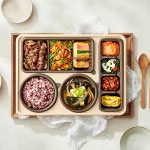 [본도시락] 건강집밥 바싹불고기 여수꼬막 한상