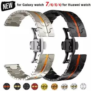 화웨이 시계 4 프로 GT3 용 20 22mm 티타늄 컬러 스트랩 Watch7 6 4 5Pro 45mm 기어 S3 팔찌 CMF Watch Pro