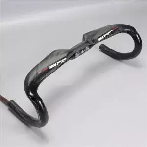 레저 자전거부품 ZIPP 카본 파이버 드롭 에어로 바 벤트 380/400/420/440-31.8mm 초경량 로드 자전거 핸들