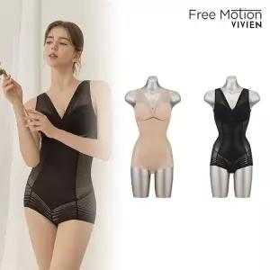 [하프클럽/비비안]비비안 프리모션 노라인 세미보정 올인원 노와이어 쉐이퍼 2세트