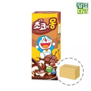 초코에몽 180ml (24팩)/체험학습/돌봄/교실/현장/학습/음료/간식/팩우유/이유식/대용량/초등학교/방과후