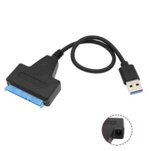 SATA to USB 3.0 / 2.0 케이블 최대 6Gbps 2.5인치 외장 HDD SSD 하드 드라이브 3 22핀 어댑터 III 코드