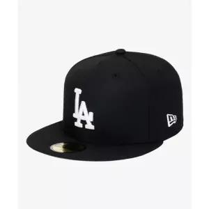 뉴에라 MLB LA다저스 베이직 피티드캡 블랙화이트 539176