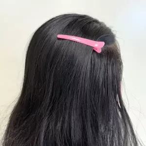 꾸안꾸 앞머리핀 헤어클립 집게핀 옆머리 고정 8cm