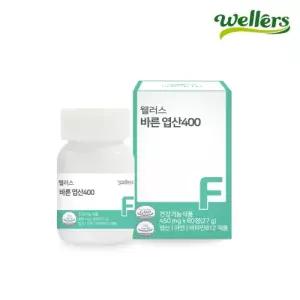 웰러스 바른 엽산 400 450mgx60정(2개월분)