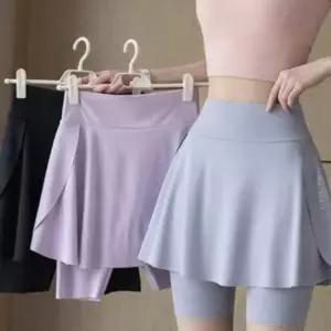 치마 레깅스 5부 숏 스커트 커버업 운동용 속바지