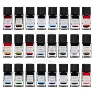 시즈쿠 잉크 잉크 15 컬러 액세서리 카본 15ML 바이알 필기 이로시즈쿠 그라데이션