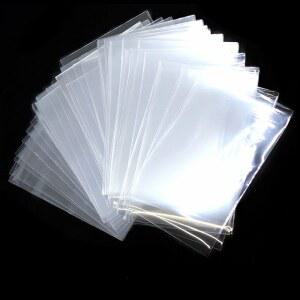 포카 탑로더 100PCS 6CM 9CM 무광택 투명 홀더 커버 카드 보호기