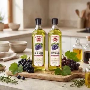 해표 포도씨유 900mL 2개