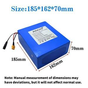 36V 30000mAh 18650 10S8P 리튬 배터리 팩 내장형 BMS 1000W 모터 42V 전동 장난감 RV 캠핑 여행 스쿠터 등