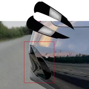 메르세데스 벤츠 E-클래스 W214 E260 E300 AMG 년 이후용 리어 범퍼 립 스플리터 스포일러 장식 트림
