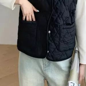 바람막이 포켓 점퍼 가을 다운 세미기모 패딩조끼 겨울 경량 코풍 아우터 옷 자방한복 베스트 잠바