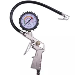 (다올)타이어 공기압 체크 에어 게이지 권총형 공기주입기