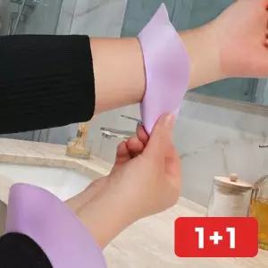 세안밴드 손목 실리콘 세수 클렌징 물튀김 방지 욕실