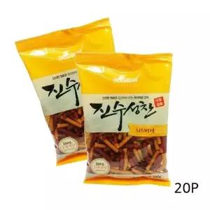 강아지져키간식 강아지 진수성찬 치즈 버거 100g 20P 노즈워크 간식