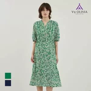 [비비올리비아] [VVOLIVIA] 플라워 프린팅 원피스_VVCOA4M5171