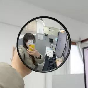 실내 감성 포토존 사각지대 흡착형 볼록 거울 반사경 WFN1YS7