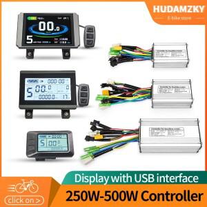 KT Ebike 15A 17A 22A 250W-500W 컨트롤러  USB 전기 자전거 디스플레이 컨트롤러가 장착된 36V/48V LCD3U