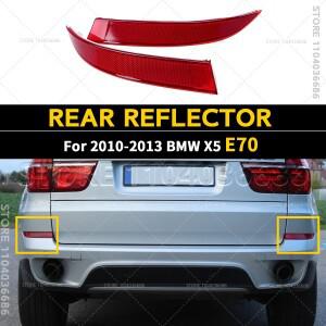 2010 E70 BMW 호환 호환 X5 35dX 리어 범퍼 레드 렌즈 리플렉터 테일 라이트 하우징 63147240997
