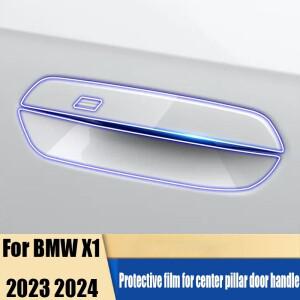 외부 중앙 기둥 보호 필름 문짝 보울 핸들 스티커 BMW 호환 호환 X1 2023