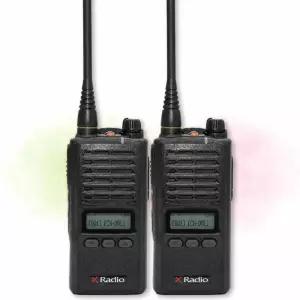 연화엠텍 XL-100 XL100 고성능 업무용 무전기 2대 세트 