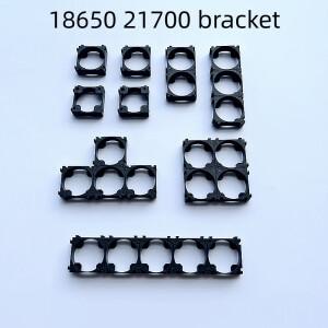 100PCS 18650 21700 리튬 배터리 팩 고정 조합 브래킷 ABS+PC 난연성 방화