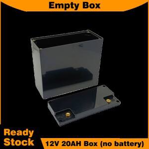 12V 20AH 배터리 박스 (18650, 21700, 32650 팩용) M5 황동 폴 포함 DIY 빈 케이스 수리 교체 부품