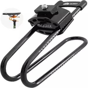 GORIX 자전거 안장 서스펜션 스프링 스틸 쇼크 업소버 MTB 로드 GX-SSP 글로벌 에디션 매트 블랙
