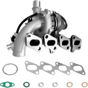 PartsFlow 667-203 터보 차저 켓 키트가 포함된 쉐보레 크루즈 트랙스 소닉 LT LS 뷰익 앙코르 CXL 1.4L