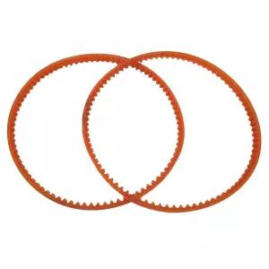 CKPSMS 브랜드 - 2개입 13-1/4인치 모터 러그 벨트 1314L=MB340(둘레 약 340mm) 켄모어 싱거 화이트