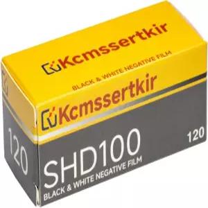 SHD 100 흑백 120 필름 ISO 중형 포맷 네거티브 1롤 D-76 표준 B W 처리용