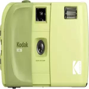KODAK EC35 35mm 필름 카메라 재사용 가능 초점 없음 내장 플래시 슬라이드 커버 초보자 친화적(필름 및 AA