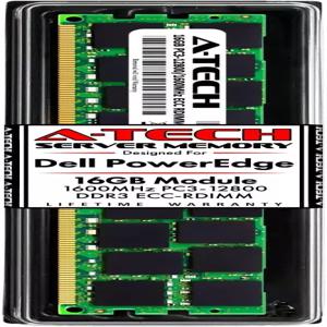 Dell PowerEdge R320 R420 R420XR R520 R620 R720 R720XD R820 R920 DDR3 1600MHz ECC-RDMM PC3-12800 2Rx4