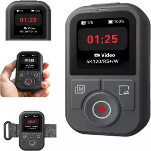 TELESIN T13 DJI Osmo Action 6 5 Pro 4 360용 블루투스 방수 리모컨 1.4인치 HD 컬러 화면 50m 무선 제어