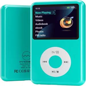 블루투스 Y1 128GB 비디오 EBOOK 그린이 탑재된 MP3 플레이어