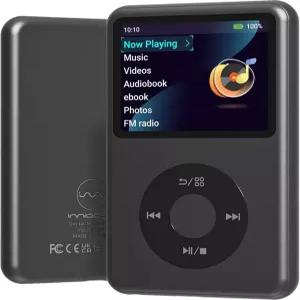 블루투스 Y1 64GB 비디오 EBOOK 블랙이 탑재된 MP3 플레이어