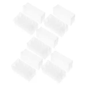 프레티줌 5PCS 실험실 냉동 보관함 12칸 극저온 바이알 홀더 과학 보관용 견고한 플라스틱 미세원심분리기
