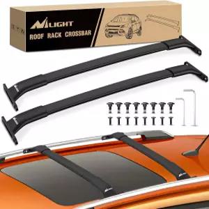 Sideline 레일이 장착된 조절식 알루미늄 카 크로스바가 포함된 Nilight Roof Rack Ford Escape KUGA