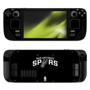 Head Case Designs 공식 라이선스 NBA 블랙 샌안토니오 스퍼스 로고 비닐 스티커 스킨 데칼 커버 (밸브