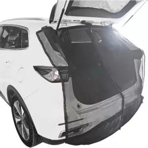 골드 카 캠핑 네트 액세서리 통기성 메쉬 텐트 환기 기능 대부분의 MPV 및 SUV 모델과 호환 자외선 차단