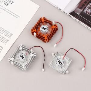 PC 컴퓨터 노트북 CPU VGA 비디오 카드 쿨러, 냉각 선풍기 방열판 볼 그래픽 액세서리, 55mm, 12V,