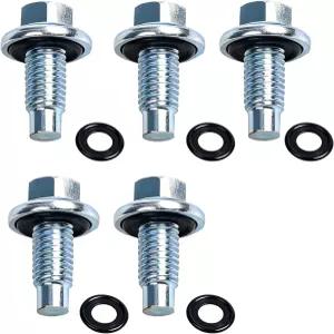 드레인 플러그 M12x1.75 교체용 090-175CD 653076 켓이 포함된 M12 팬 누유 방지 볼트 Ford GMC Buick