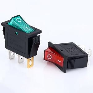 KCD3 스위치 온-오프 전원 3 핀 선박 유형 16A, 250V, 로커 14x31mm, 5 개,