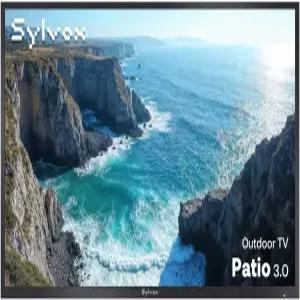 SYLVOX 43인치 실외 TV 그늘지고 부분적으로 가려진 공간을 위한 태양 4K UHD HDR10 178 광시야각 IP56