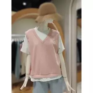 일부수량 올리브데올리브 레이어드루즈면티셔츠 YW4ME215 2793532