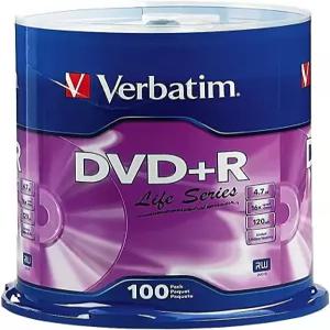 버바팀 라이프 시리즈 DVD+R 스핀들 100팩