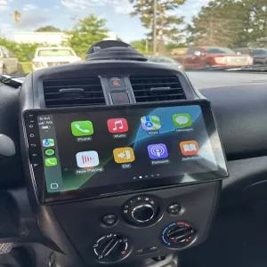 닛산 베르사 세단 2015-2019 2018-2017 10인치 더블 딘 카 스테레오 2016 WiFi GPS 블루투스 AHD 백업