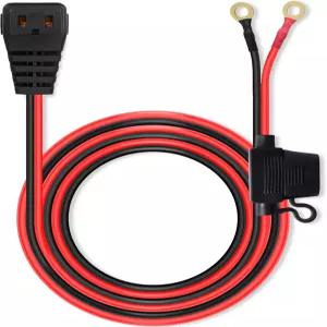 12V 자동차 냉장고 DC 전원 케이블 PNGKNYOCN 16휴대용 냉장고·냉동고(3M/10FT)용 15A 퓨즈 내장 AWG O 링